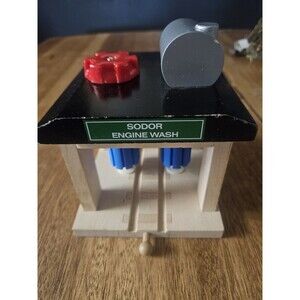 Thomas & Friends Wooden Railway Sodor Engine Wash 2001 Learning Curve